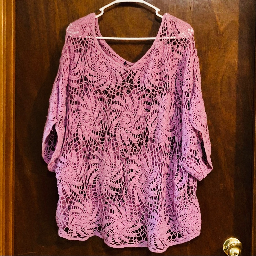 Plus size cover up